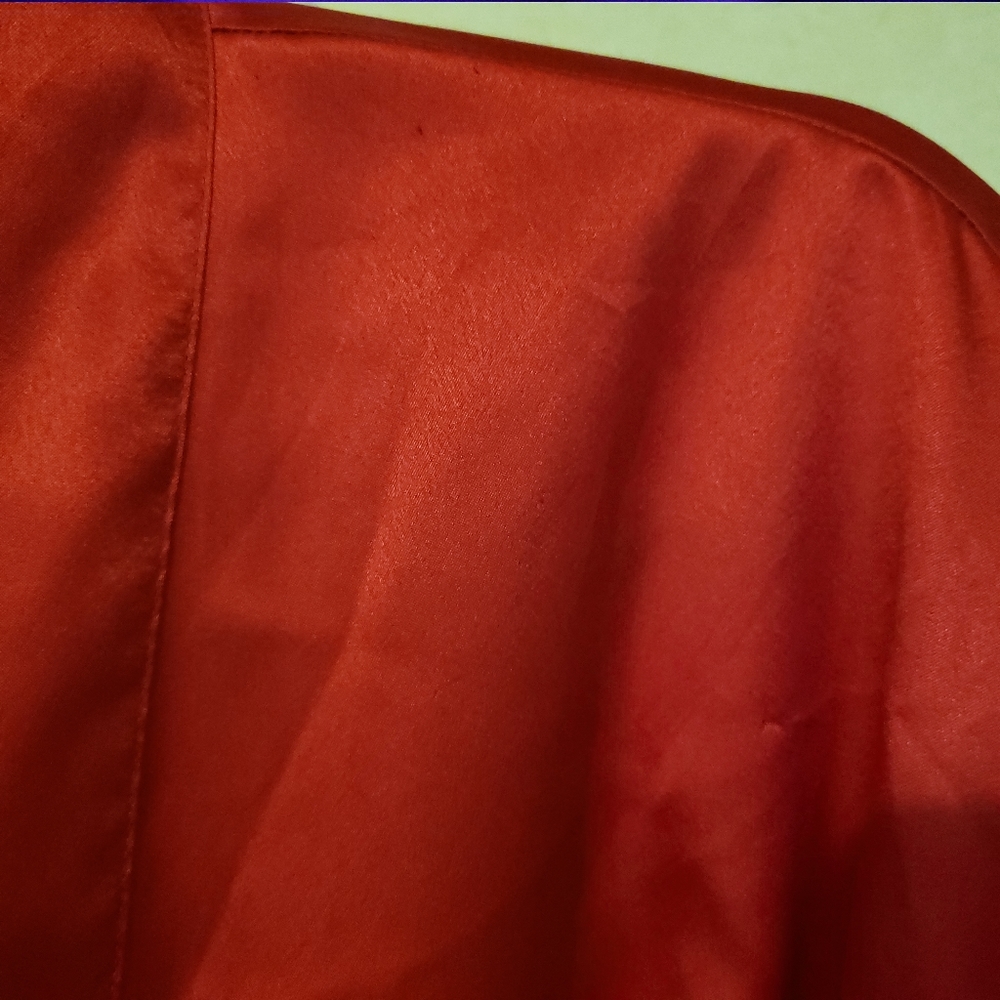 Victoria's Secret Red Satin Robe OS - Picture 3 of 8